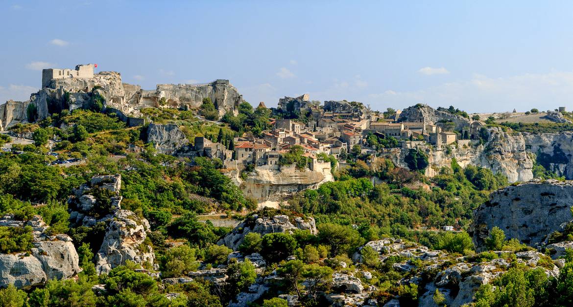 Bild des Dorfes Les Beaux de Provence in der Provence