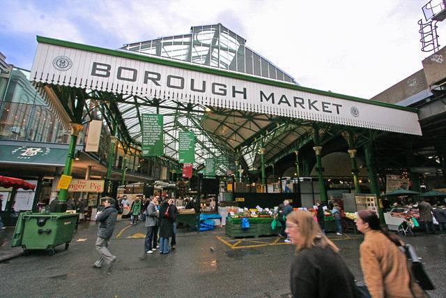 Bild von Southwarks Borough Market in London