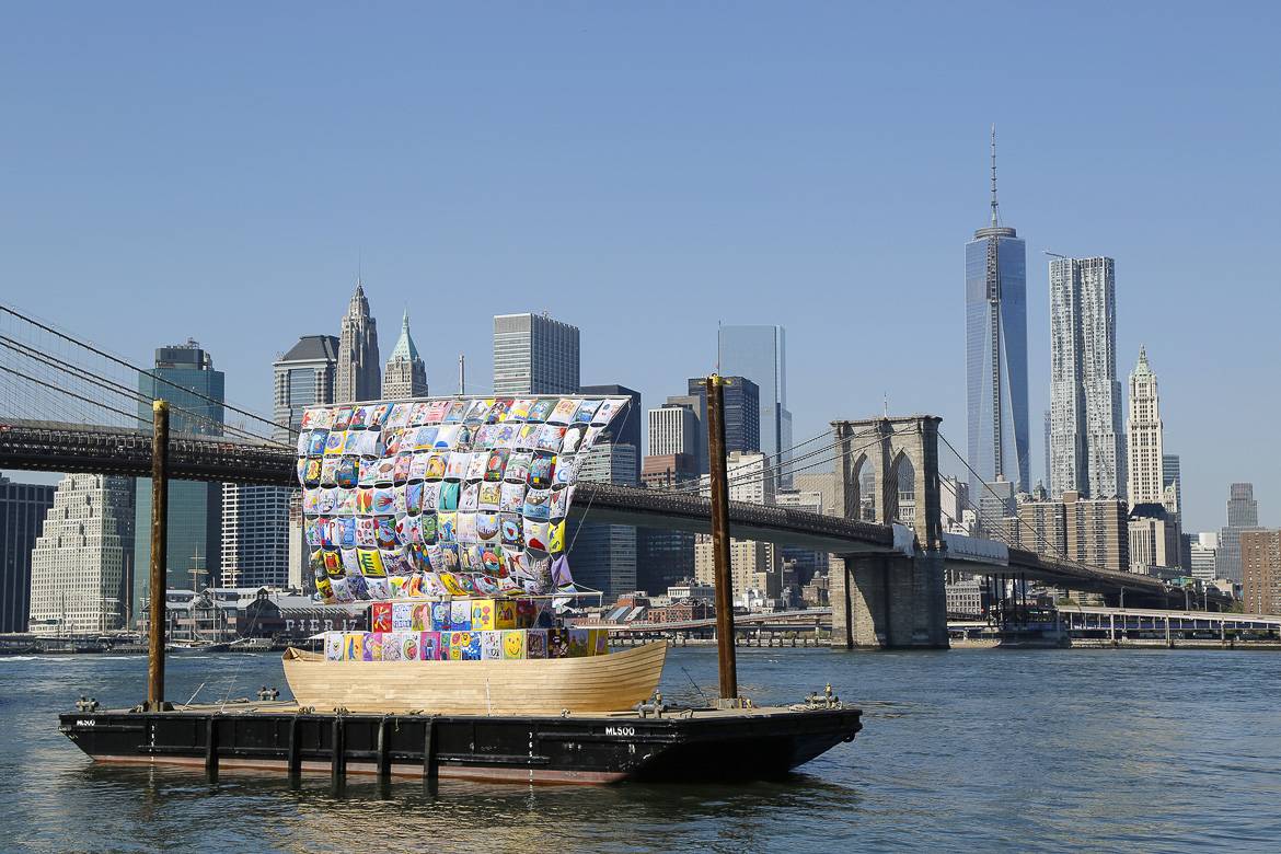 Foto vom DUMBO Kunst Festival