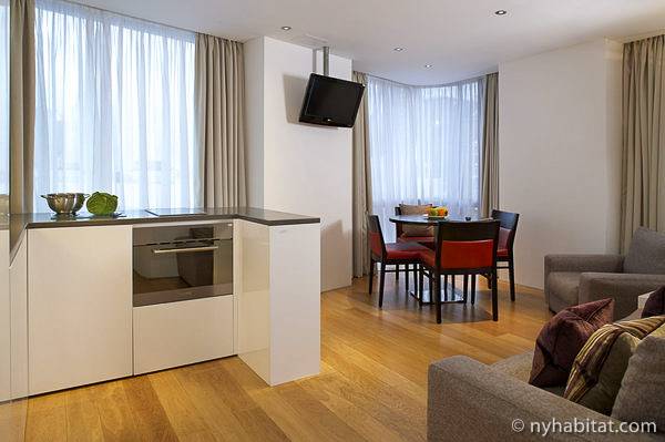 Foto einer 3-Zimmer-Wohnung am Earls Court in London.