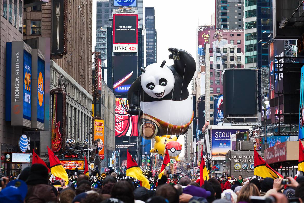 Bild von der Macy’s Thanksgiving Day Parade