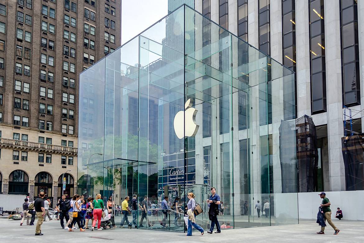 Foto vom Apple Store