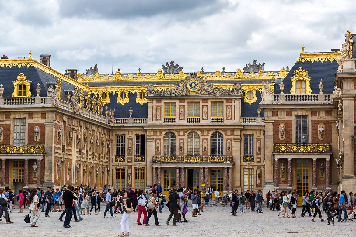 Bild vom Château de Versailles.