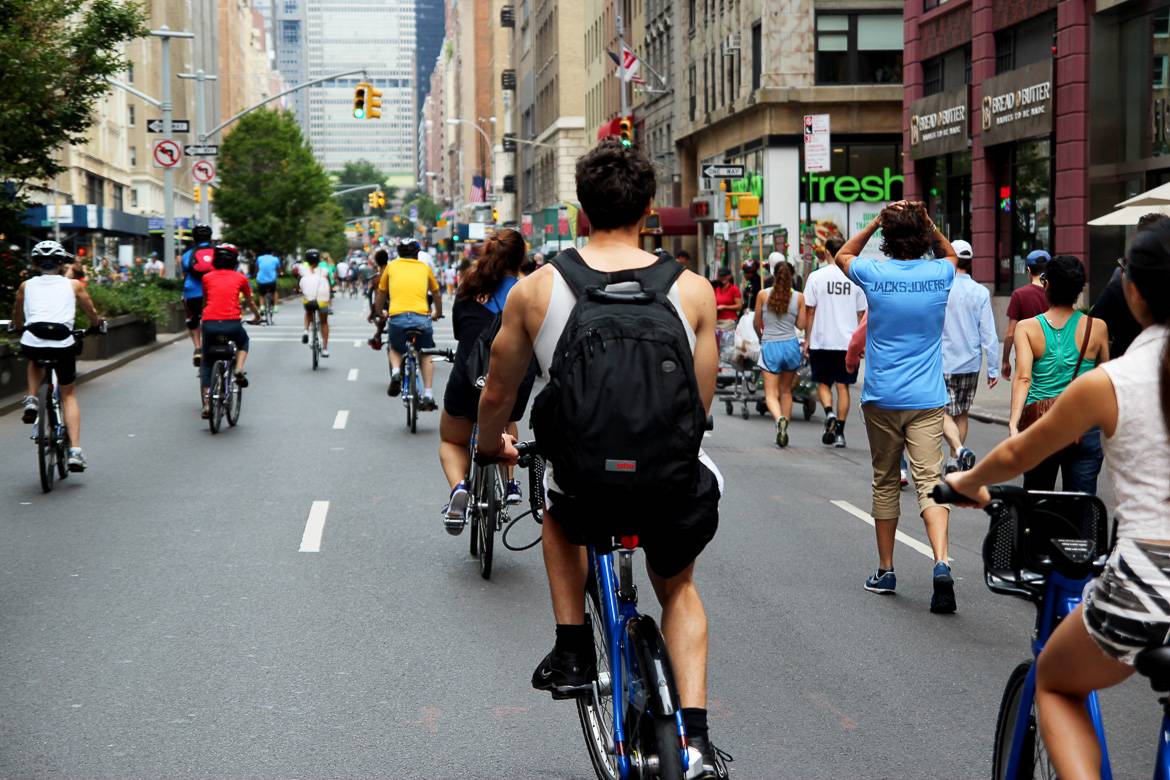 Bild von Fahrradfahrern.