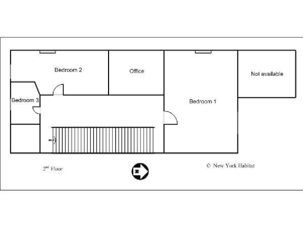 Nueva York 7 Dormitorios alojamiento, bed and breakfast - esquema 2 (NY-4424)