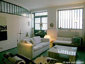 Location meublée à Paris. Photo d'un appartement T2 à Bastille, Père Lachaise (PA-3911)