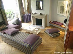 Location de vacances à Paris. Photo d'un appartement T2 à Saint Germain des Prés, Saint Michel (PA-2509)