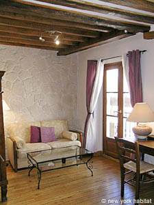 Location de vacances à Paris. Photo d'un appartement T2 dans le Marais, les Halles (PA-2286)