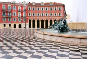 Photo : Place Masséna à Nice, France