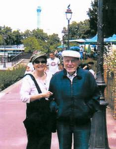 Photo de Jacques B. et sa femme à Paris