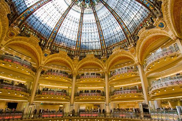 Photo des Galeries Lafayette à Paris