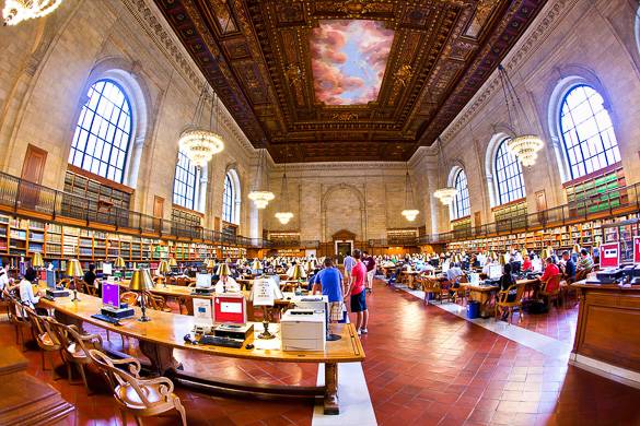 Photo de la Bibliothèque Publique de New York