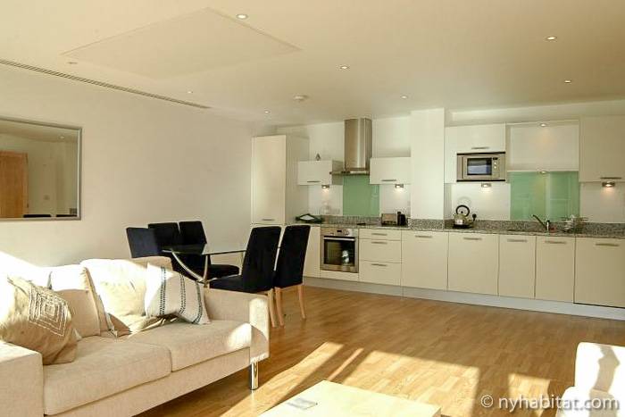 Photo d’un appartement moderne à Vauxhall, Londres