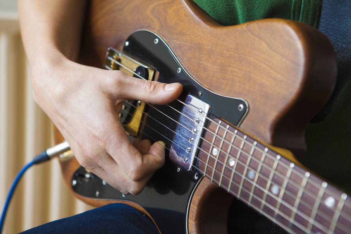 Photo d’un guitariste
