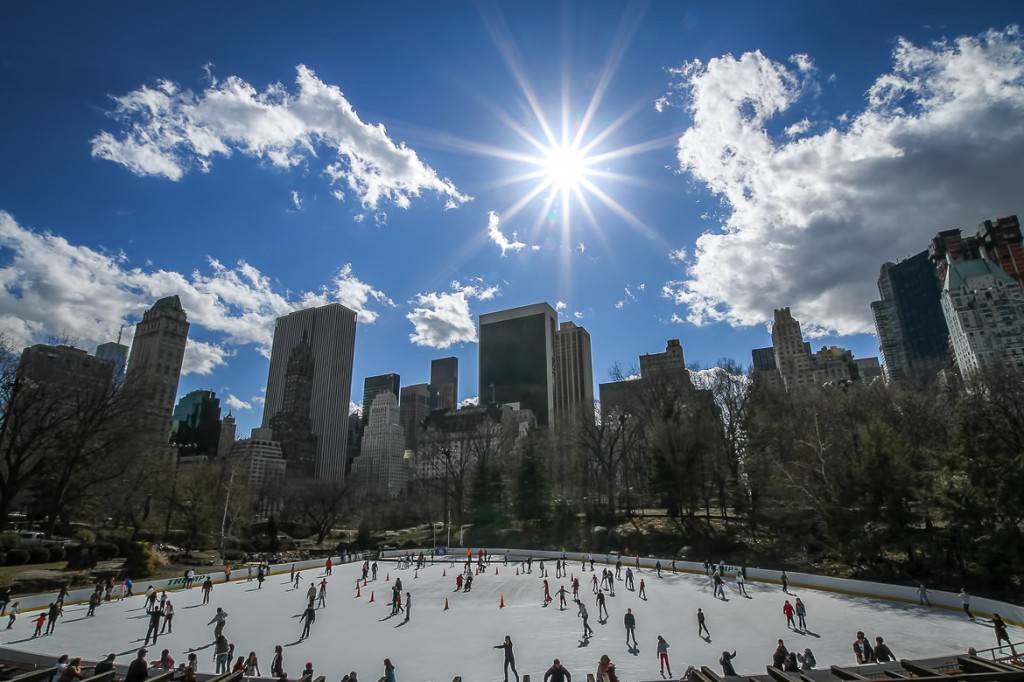 Photo de la patinoire Wollman Rink à Central Park