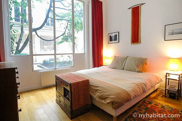 Photographie de la chambre de l’appartement T3 meublé PA-4187