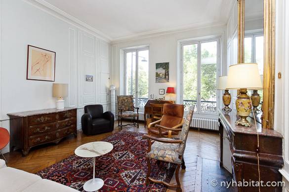 Photographie du séjour de l’appartement T4 meublé PA-4461