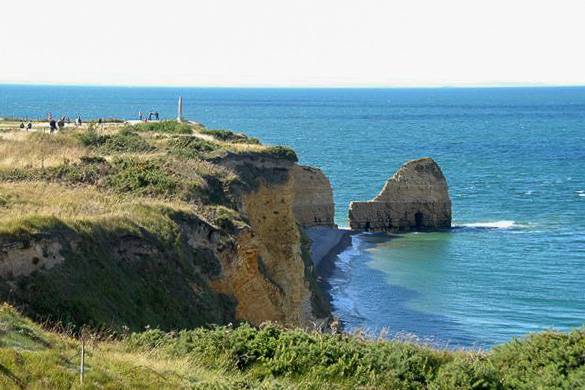 Photo des plages et des falaises de Normandie