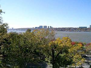 Il fiume Hudson a Manhattan