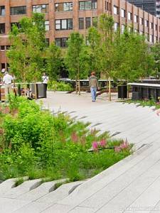 New York: una vista del nuovo High Line Park