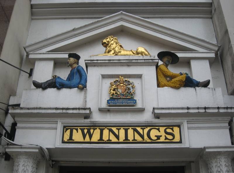 La Twinings tea room