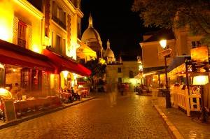 Montmartre di notte