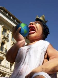 Un momento del Carnevale di Nizza