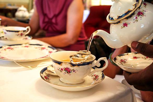 Immagine del the all’Orangery di Kensington