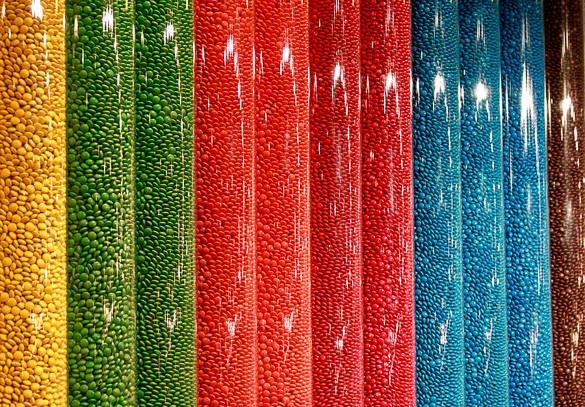 Foto del negozio M&M a Times Square