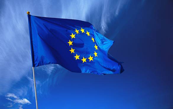 Immagine della bandiera dell'Unione Europea