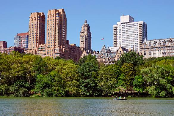Foto del Lago di Central Park a New York