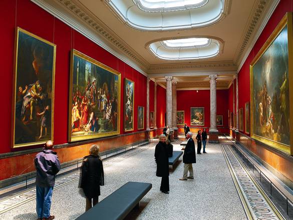 Immagine di una galleria del Musée Fabre di Montpellier