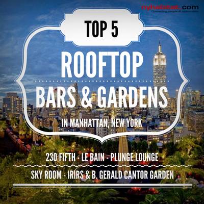 Top 5 dei bar sui tetti di New York