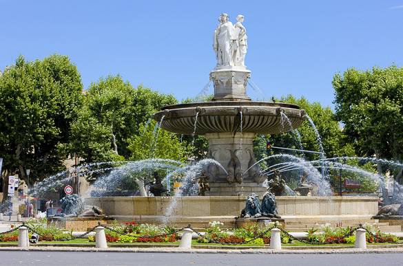 Immagine della Fontaine de la Place de la Rotonde a Aix-en-Provence