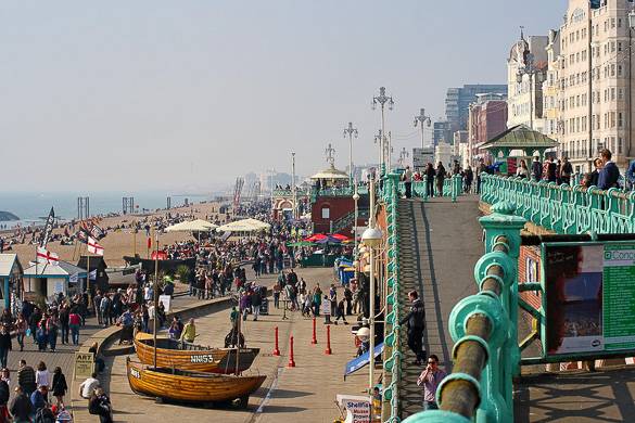 Immagine di una spiaggia a Brighton