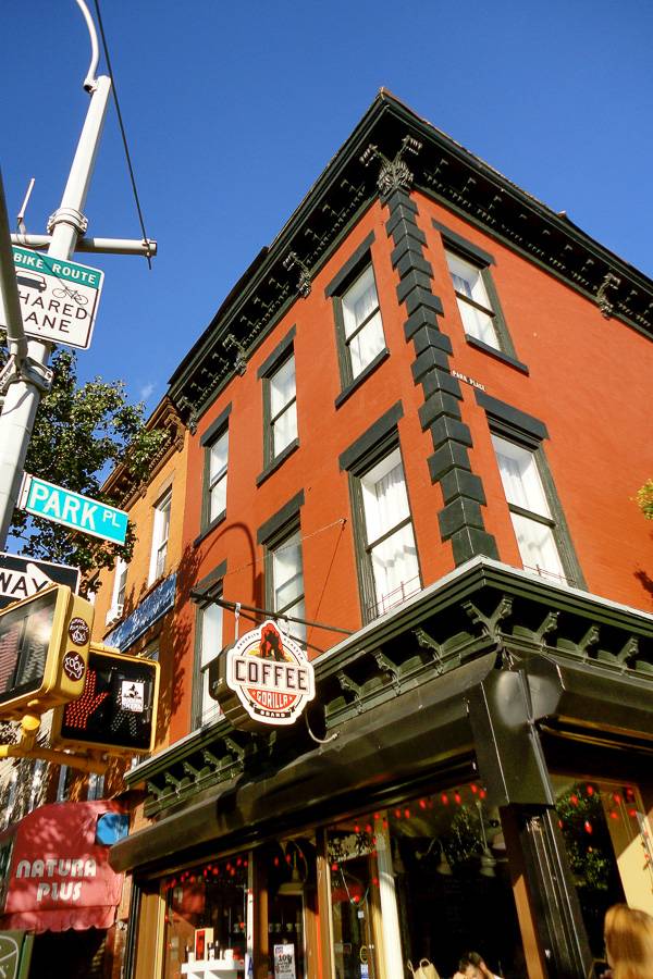 Immagine del Gorilla Coffee a Park Slope, Brooklyn. Foto: Sheryl Yvette.