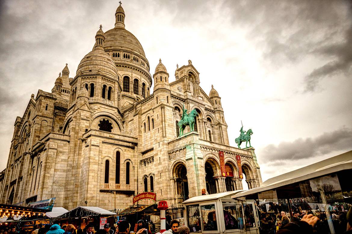 I mercatini di natale a Place des Abbesses