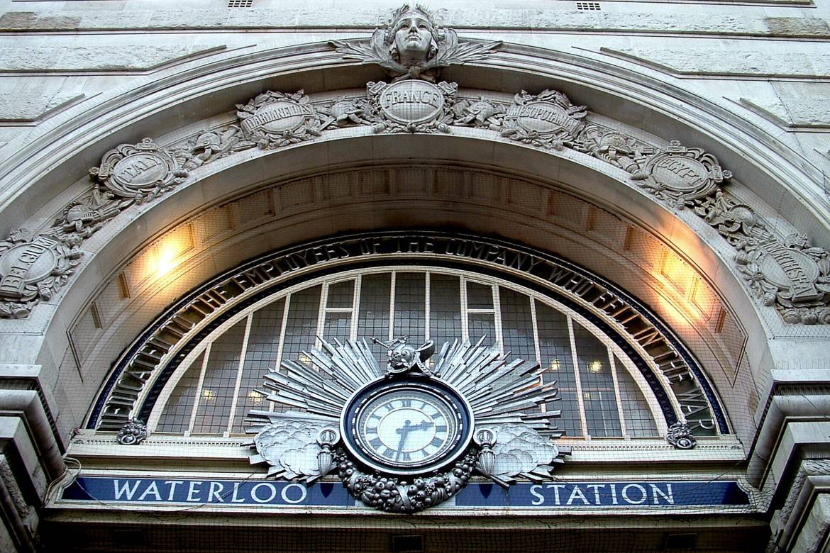 Ingresso alla stazione di Waterloo