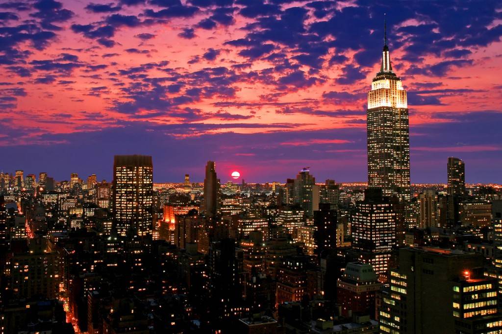 Immagine del panorama dall’Empire State Building