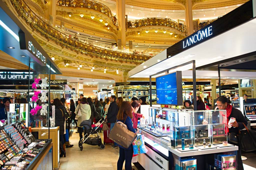 Immagine della Galeries Lafayette al piano terra