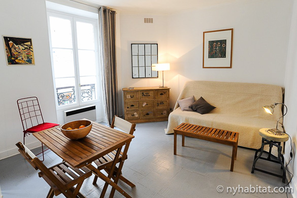 Foto dell’appartamento monolocale ammobiliato nel Marais, PA-4385
