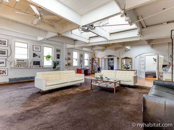 new york apartment: 1 bedroom loft apartment rental in tribeca (ny