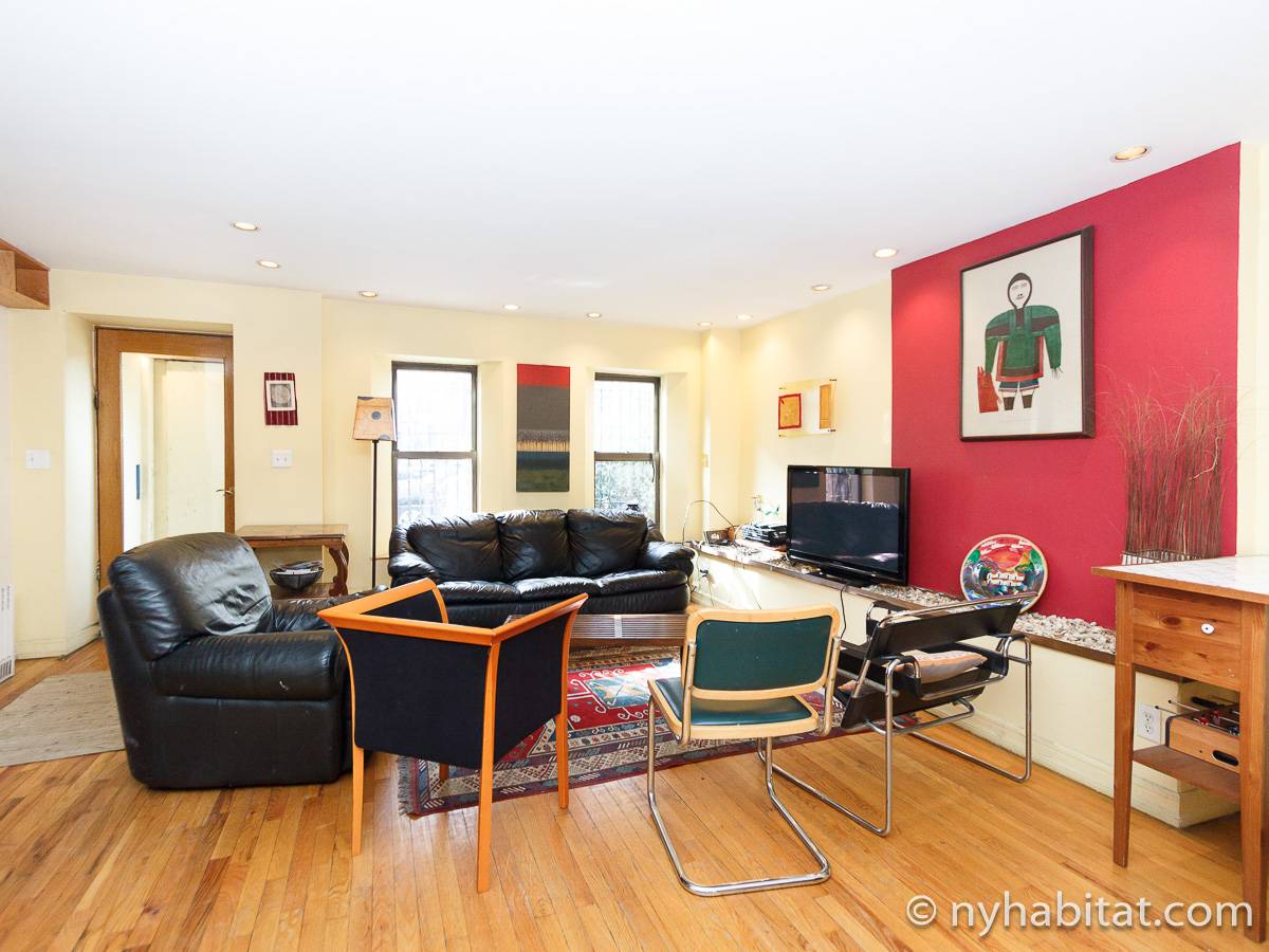 New York Apartment 2 Bedroom Duplex Apartment Rental in Park Slope (NY
