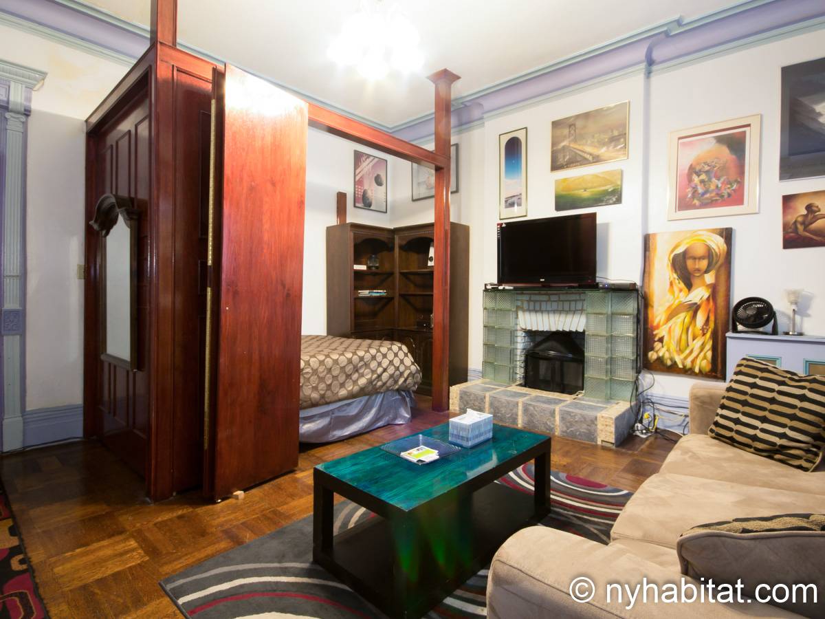 New York Apartment Alcove Studio Apartment Rental in Bedford Stuyvesant (NY15409)