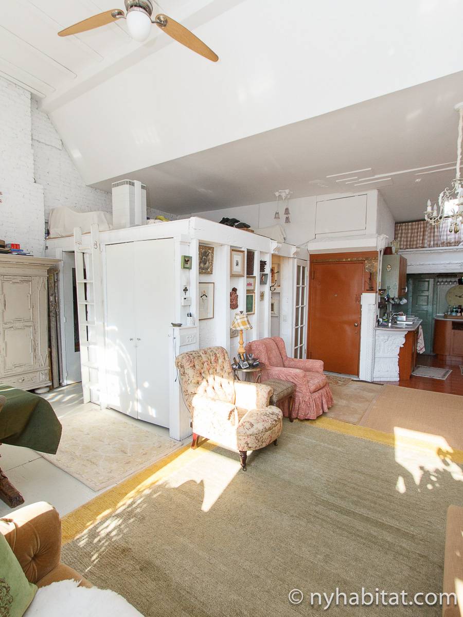 New York Apartment 1 Bedroom Apartment Rental in East Village (NY16112)