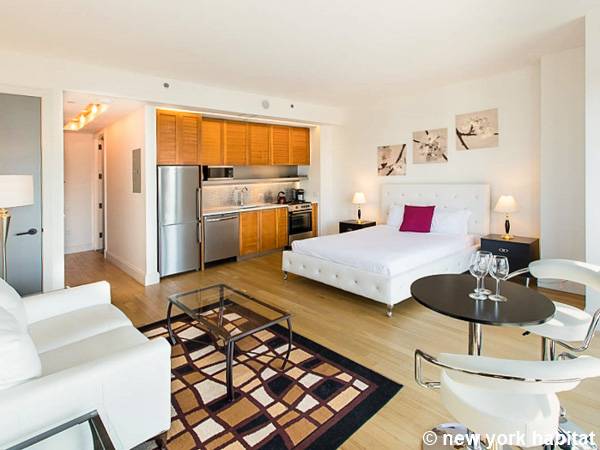 New York Apartment Studio Rental In Williamsburg Ny Image Slider Kitchen Photo 1 Of