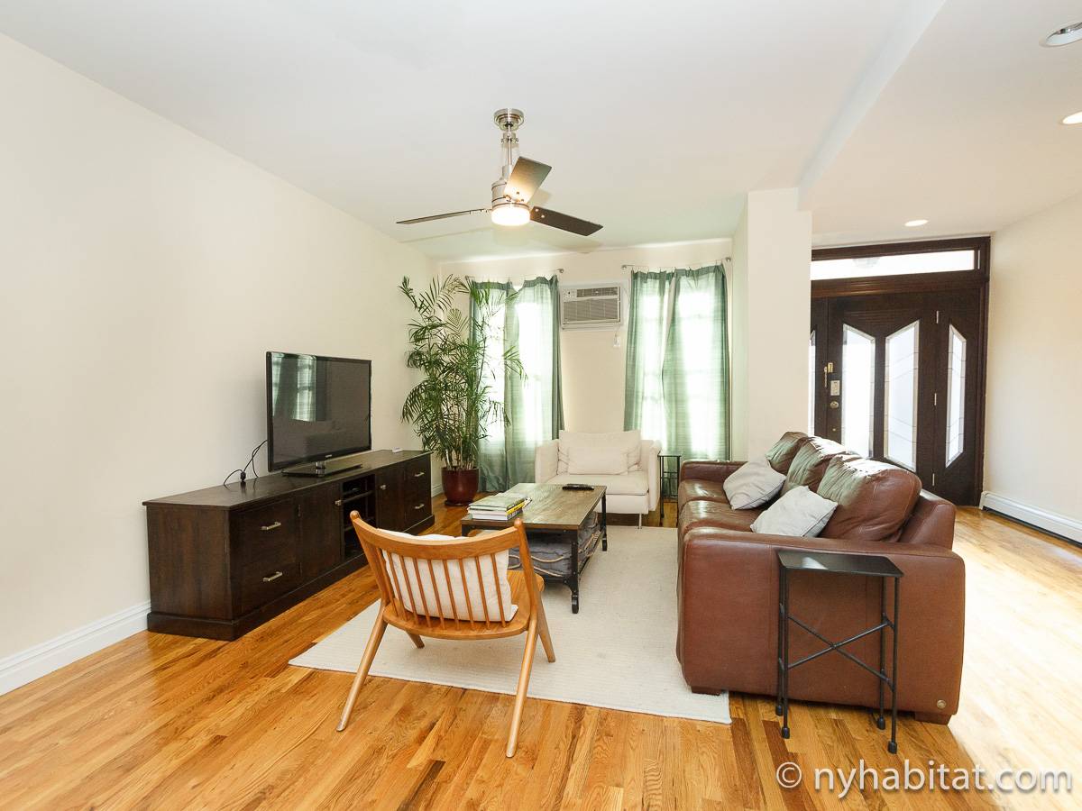 New York Apartment 3 Bedroom Duplex Apartment Rental in Park Slope (NY
