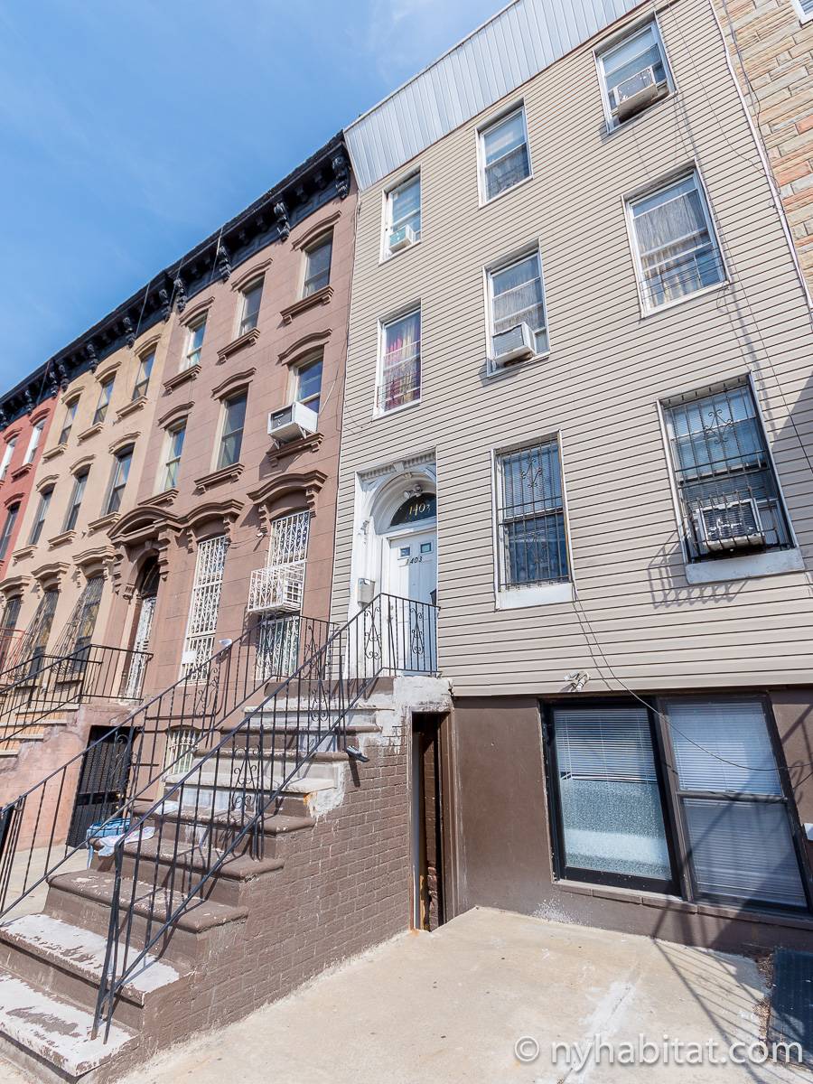 Logement à New York Location meublée Studio T1 Crown Heights