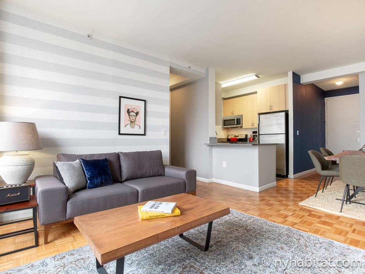 New York Apartment 2 Bedroom Apartment Rental in Midtown West (NY18043)
