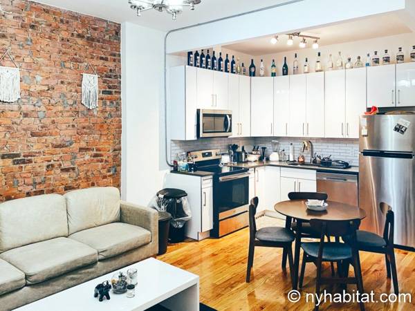 New York - 4 Bedroom roommate share apartment - Apartment reference NY-19516